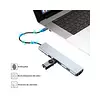 Adaptador Hub Tipo C Multipuerto 8 En 1