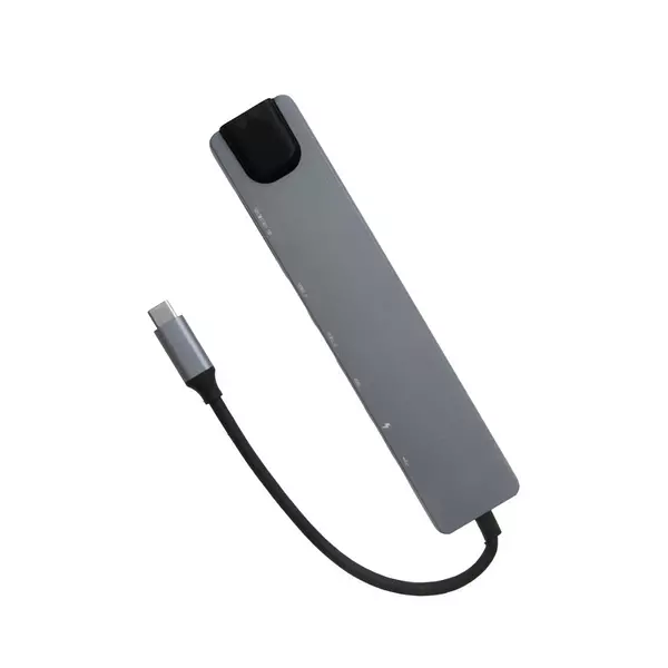 Adaptador Hub Tipo C Multipuerto 8 En 1