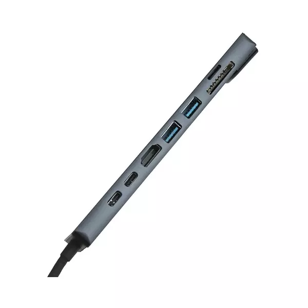 Adaptador Hub Tipo C Multipuerto 8 En 1