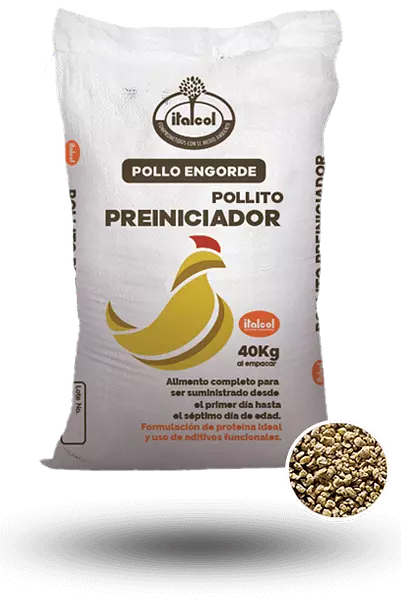 Pollito Preiniciador Q Bulto x 40 Kg