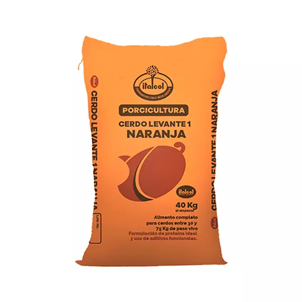 Cerdo Levante Línea Naranja Bulto 40 Kg