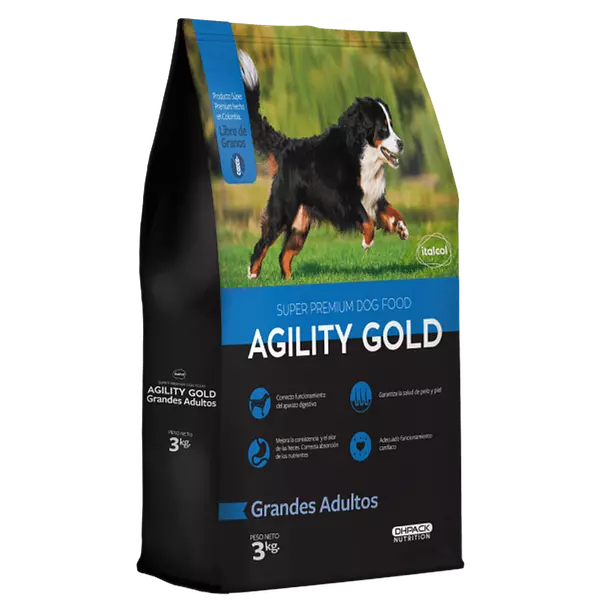 Agility Gold Grandes Adultos 3 Kg