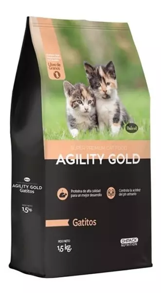Agility Gold Gaticos Pollo Y Cordero 1.5 Kg