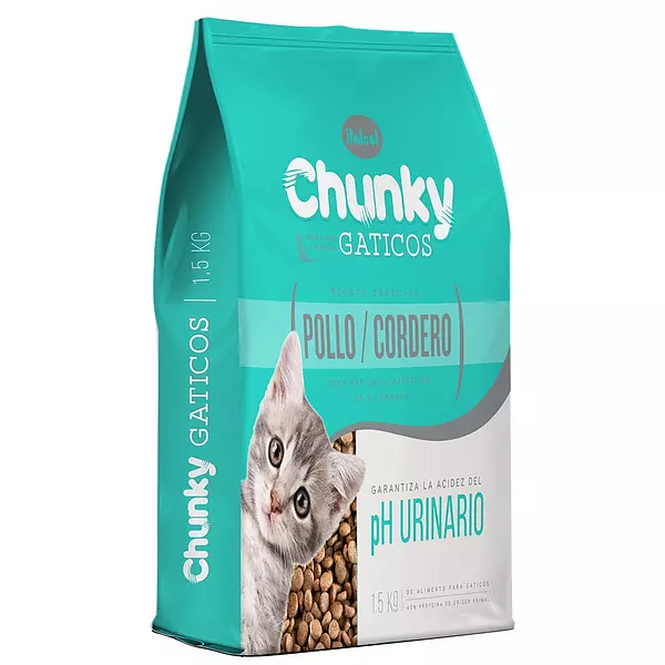 Chunky Gaticos Pollo Y Cordero 1.5 Kg