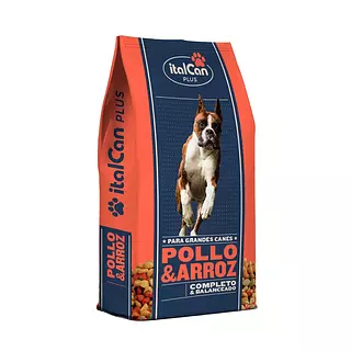 Italcan Plus Pollo y Arroz 25 Kg