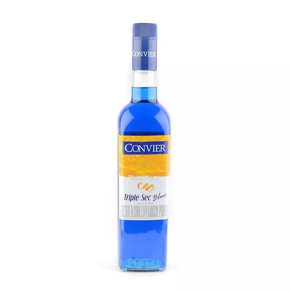 Licor Crema Triple Sec Azul Convier