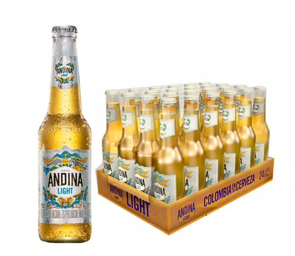 Cerveza Andina Light de Botella 300 Ml