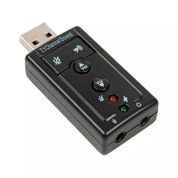 Tarjeta De Sonido Usb 7.1 Canales