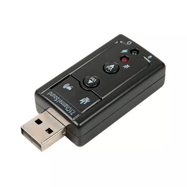 Tarjeta De Sonido Usb 7.1 Canales