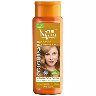 Champú Coloursafe Rubio 300 Ml Naturaleza Y Vida
