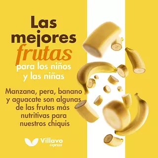 La mejores frutas para los más pequeños de la casa