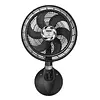 Ventilador Samurai Ultra Silence Force Pared Negro