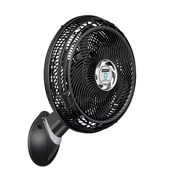 Ventilador Samurai Ultra Silence Force Pared Negro