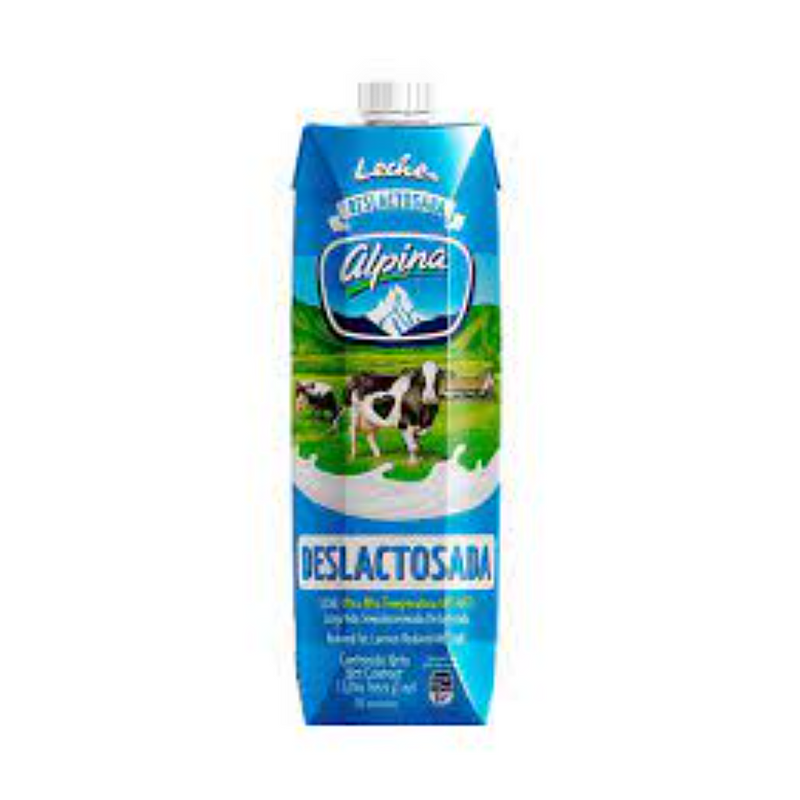 Leche Deslactosada Alpina Tetrapack 4308